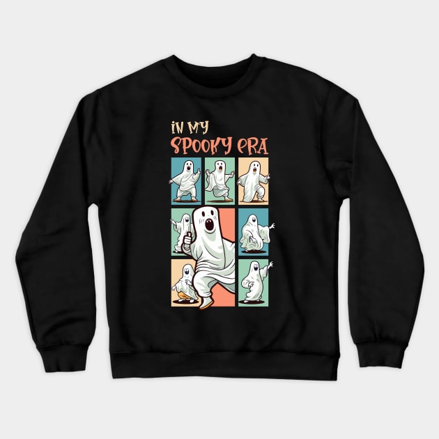 In My Spooky Era Album Halloween Thanksgiving Crewneck Sweatshirt by Tidio Art